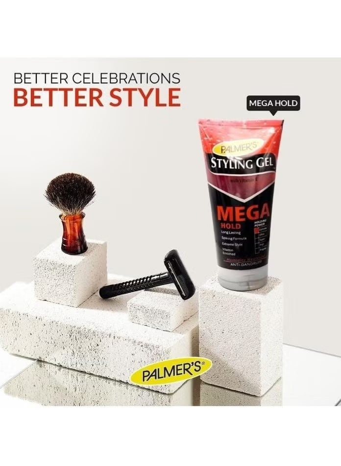 بالمرز جل تصفيف الشعر بالمرز المضاد للقشرة، تثبيت قوي للغاية، 150 مل - Image 4